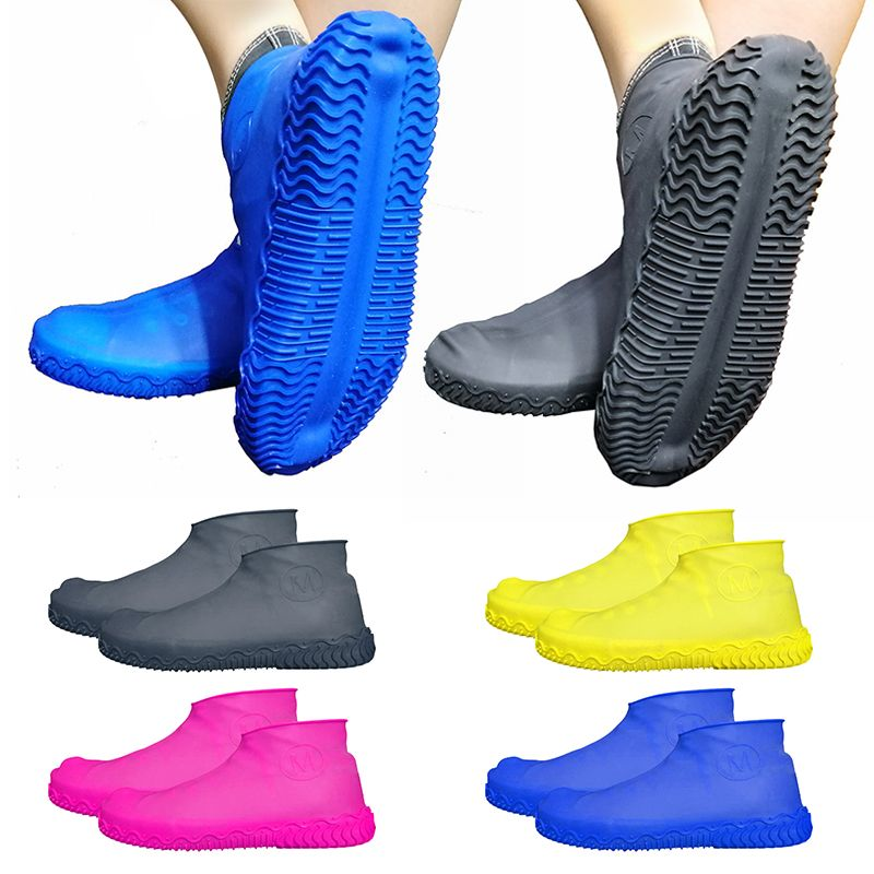 Cubre Zapatos Impermeables Botas Para Lluvia Moto De Goma