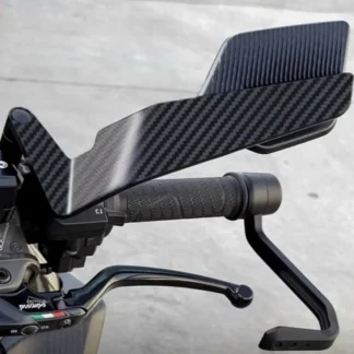 Espejos Alerón steal Max Moto Fibra De Carbono