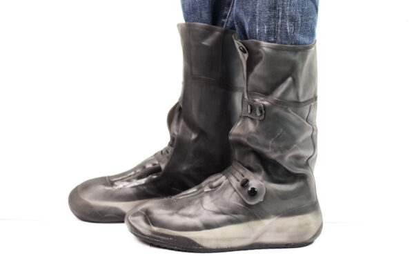 Zapatones de Silicona Caña Alta impermeables para Moto - Imagen 2