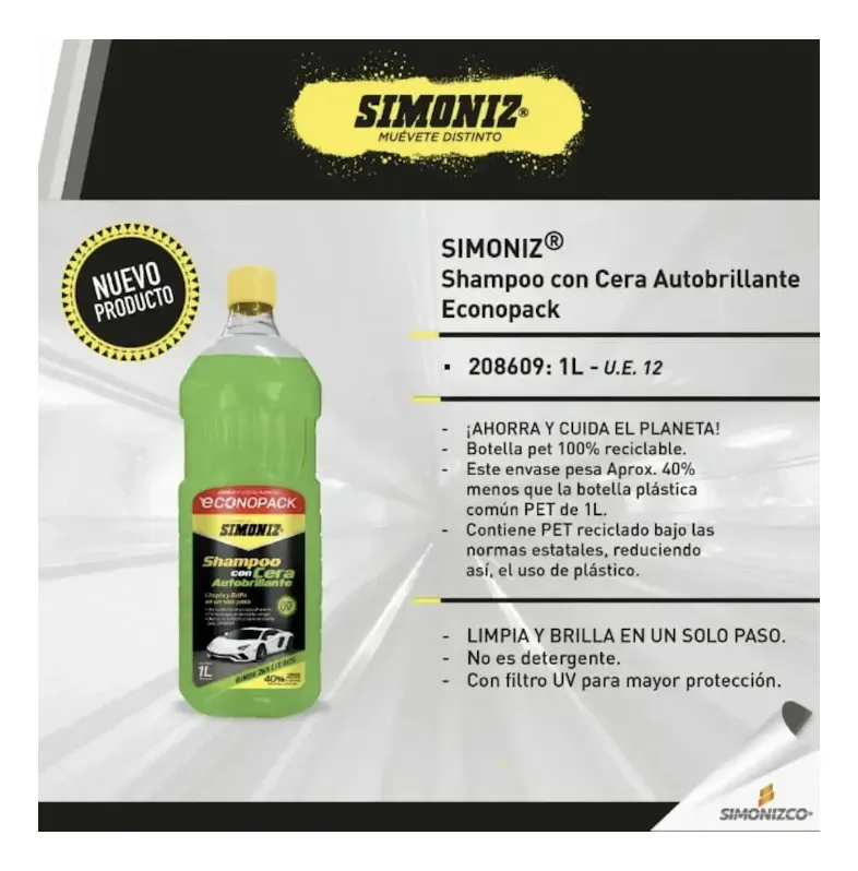 Shampoo Simoniz - Imagen 3