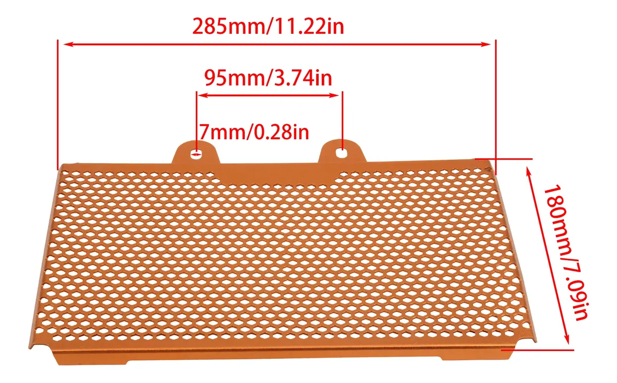 Protector de radiador universal para motocicleta - Imagen 2