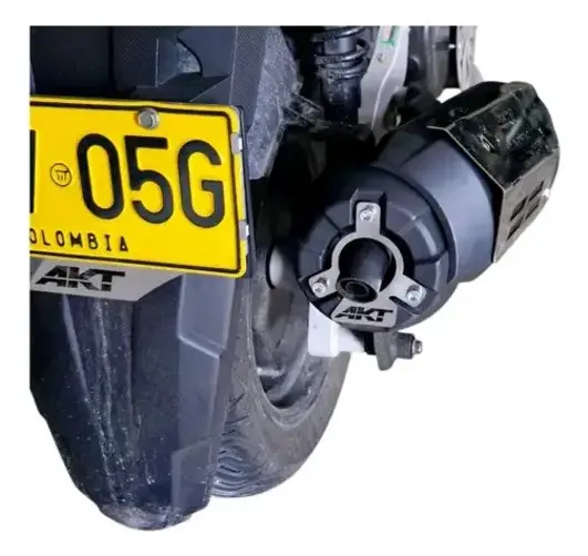 Accesorio Para Moto Tapa Lujos Mofle Akt - Imagen 2